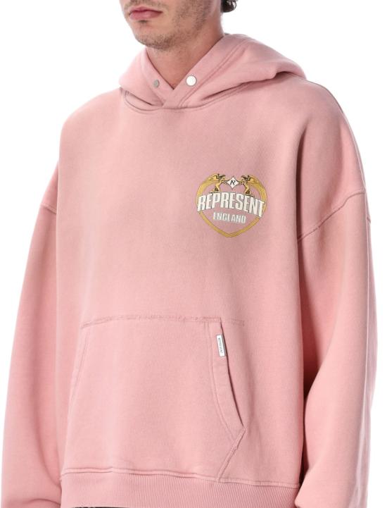 26SS 리프레젠트 후드 티셔츠 MLM10036824 Pink - REPRESENT