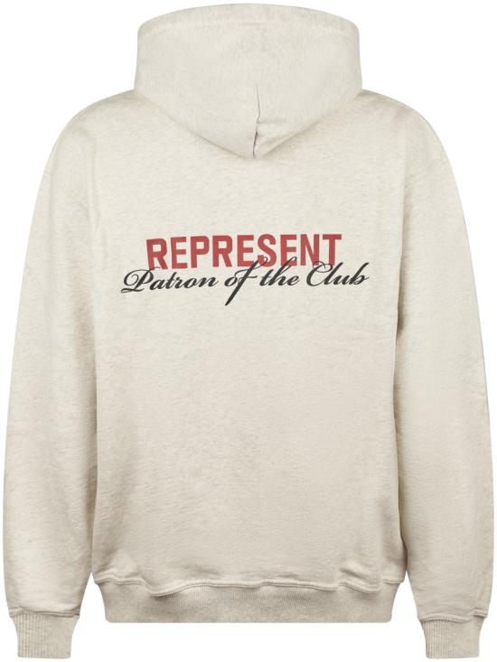 26SS 리프레젠트 후드 티셔츠 MLM427030 Grey - REPRESENT