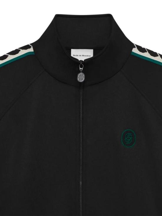26SS 드롤드무슈 봄버 자켓 PERMSJ009PL135BL Black - DROLE DE MONSIEUR