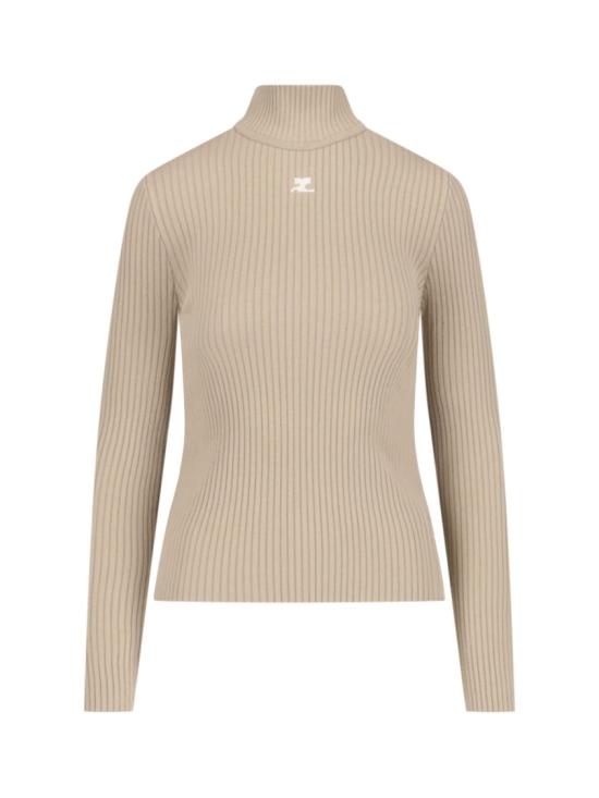26FW 쿠레쥬 터틀넥 PERMPU022FI00011054 Neutrals