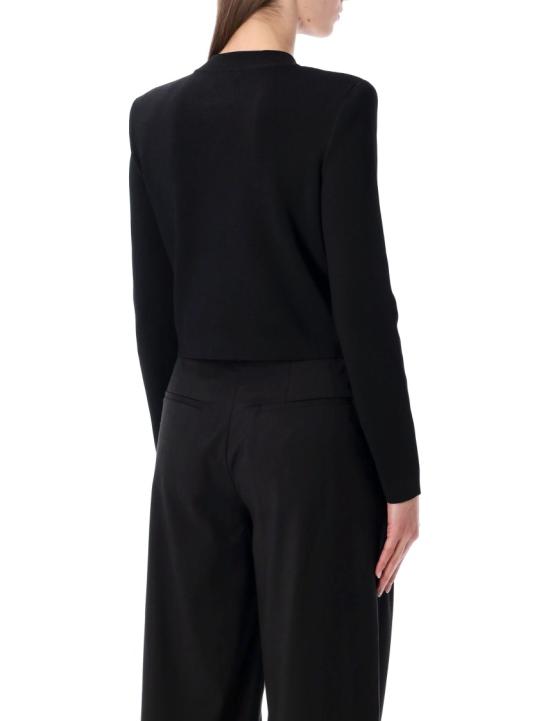 26SS 발망 라이트 트위드 가디건 GF1KL000KJ430PA Black - BALMAIN