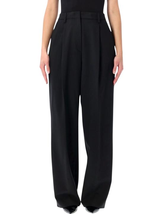 25FW 더 레이티스트 스트레이트 팬츠 TLWC3104W0206T0002 Black