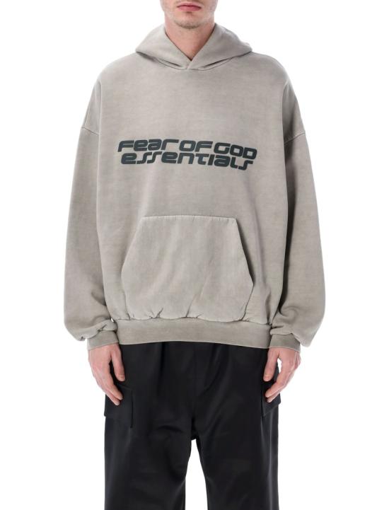 26SS 피어오브갓 후드 티셔츠 192HO256561FSG Grey