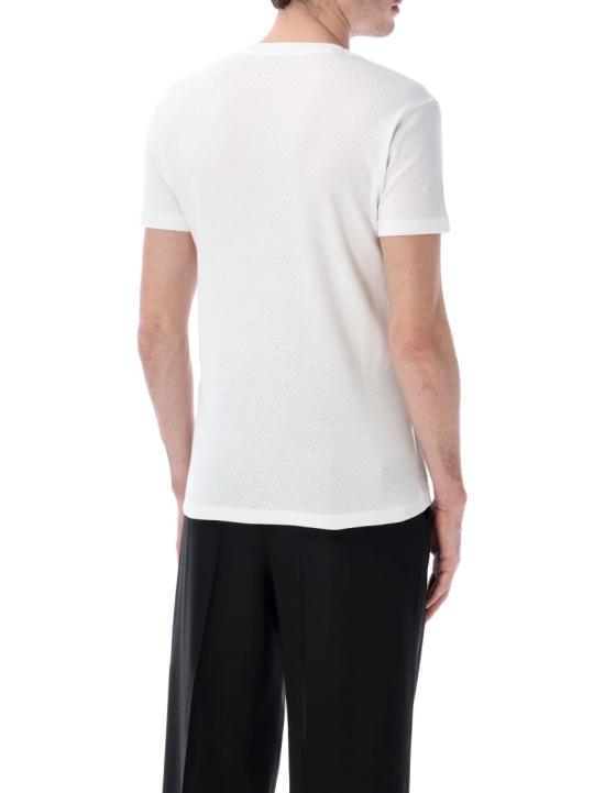 26SS 톰포드 반팔 티셔츠 JCS032JMC111WAA White - TOMFORD