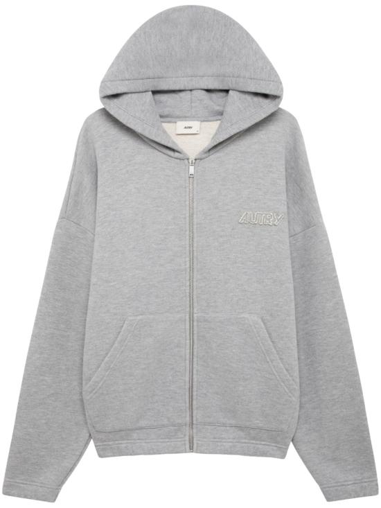 26SS 오트리 후드 티셔츠 HIPX032D Grey