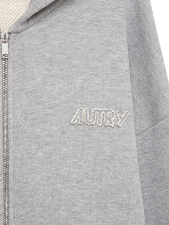26SS 오트리 후드 티셔츠 HIPX032D Grey - AUTRY
