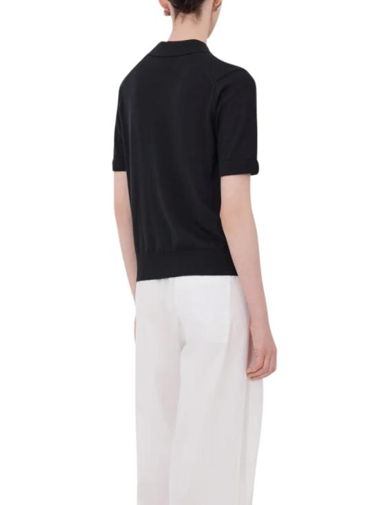 26SS 루루 드 세종 폴로 티셔츠 MIGOBLACK BLACK Black - LOULOU DE SAISON