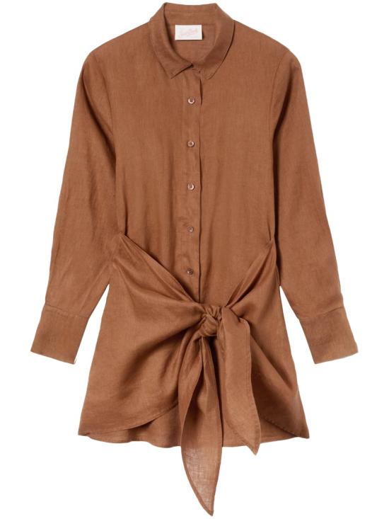 26SS 세인트바쓰 미디 원피스 RVI000100121L Brown