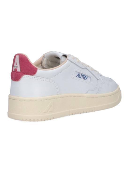 26FW 오트리 메달리스트 로우 레더 스니커즈 AULWBJ01 White - AUTRY