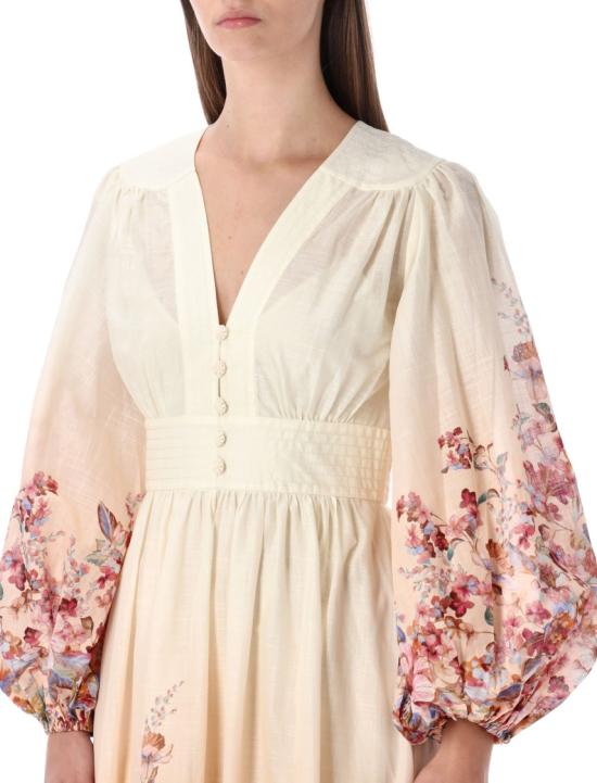 26SS 짐머만 롱 원피스 6875DRS261IVF Neutrals - ZIMMERMANN