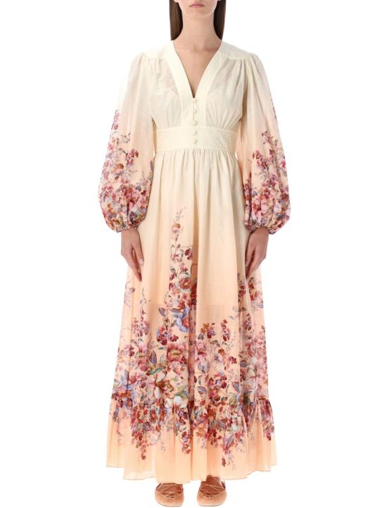 26SS 짐머만 롱 원피스 6875DRS261IVF Neutrals