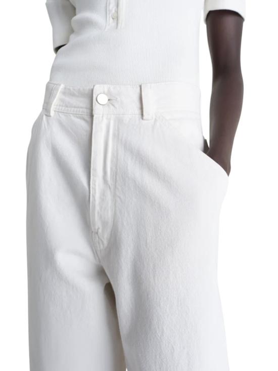 26SS 르메르 라지 팬츠 PA1224 LD1069WH086 White - LEMAIRE