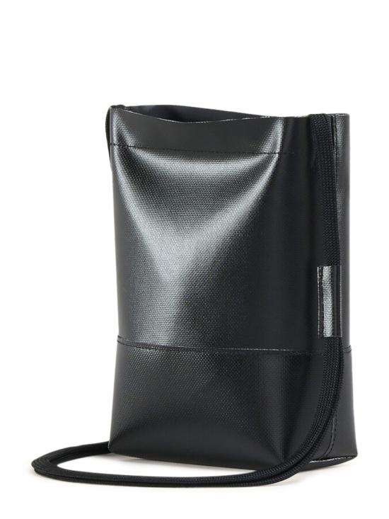 26SS 마르니 로고 스트랩 크로스백 SBMQ0068A0P576900N99 Black - MARNI