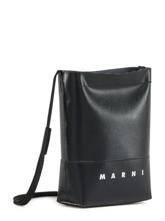 26SS 마르니 로고 스트랩 크로스백 SBMQ0068A0P576900N99 Black - MARNI