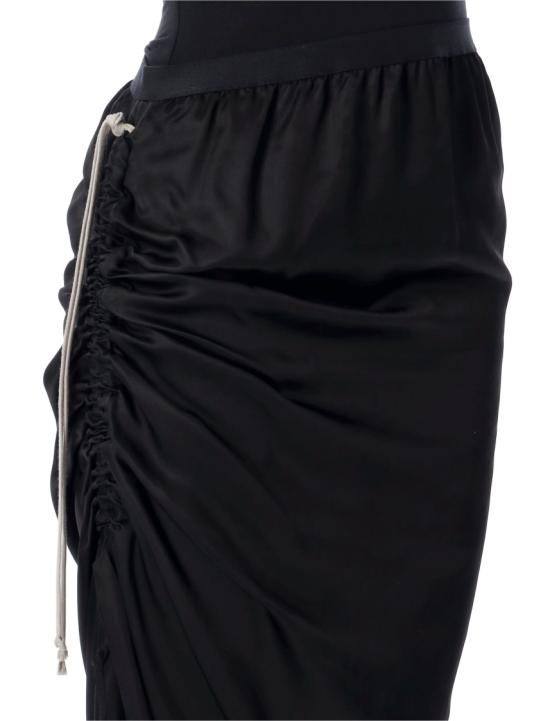 25FW 릭 오웬스 롱 스커트 RP02E4359HSCH09 Black - RICK OWENS