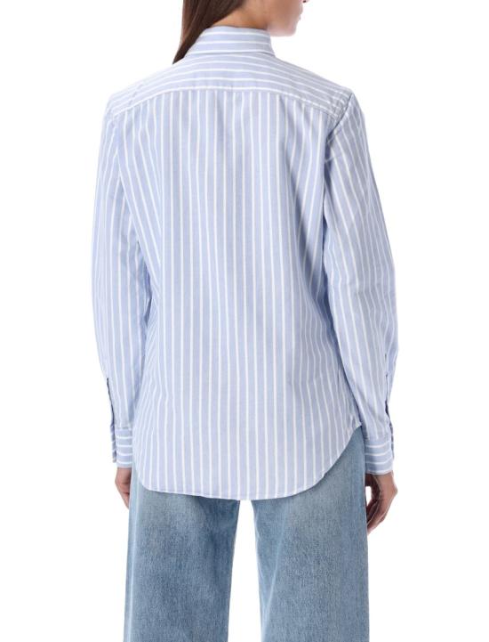 26SS 폴로 랄프로렌 포니 로고 옥스포드 셔츠 211891377004 Blue - POLO RALPH LAUREN