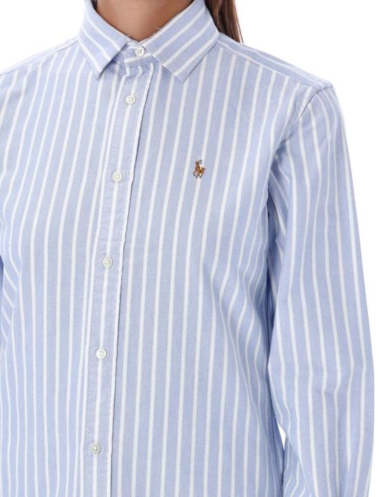 26SS 폴로 랄프로렌 포니 로고 옥스포드 셔츠 211891377004 Blue - POLO RALPH LAUREN
