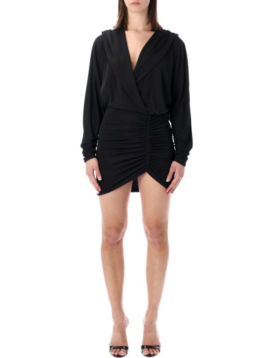 26SS 안다마네 숏 원피스 T190153ATJP073999 Black