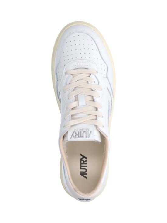 26FW 오트리 메달리스트 로우 스니커즈 AULMBJ04 White - AUTRY