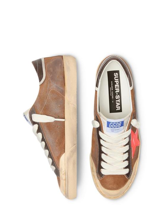 26SS 골든구스 슈퍼스타 스니커즈 GMF01026F00810855737 Brown - GOLDEN GOOSE