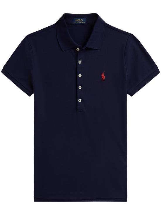 26SS 폴로 랄프로렌 슬림핏 스트레치 폴로 셔츠 211B18200005 Black
