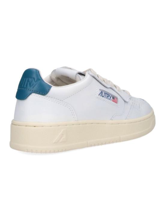 26FW 오트리 메달리스트 로우 레더 스니커즈 AULWLL29 White - AUTRY