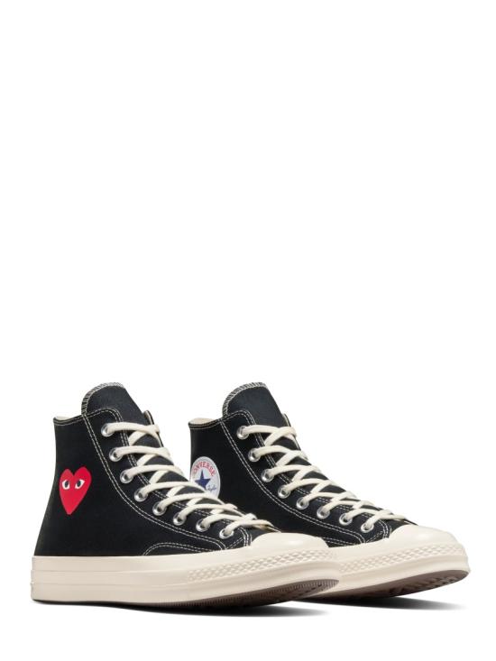26SS 꼼데가르송 플레이 X 컨버스 스니커즈 AZK129001Black