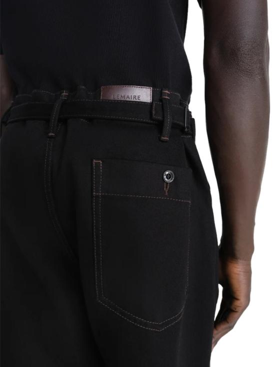 26SS 르메르 스트레이트 팬츠 PA1244 LD1055BK999 Black - LEMAIRE