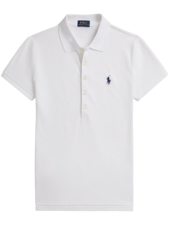 26SS 폴로 랄프로렌 슬림핏 스트레치 폴로 셔츠 211B18200015 White