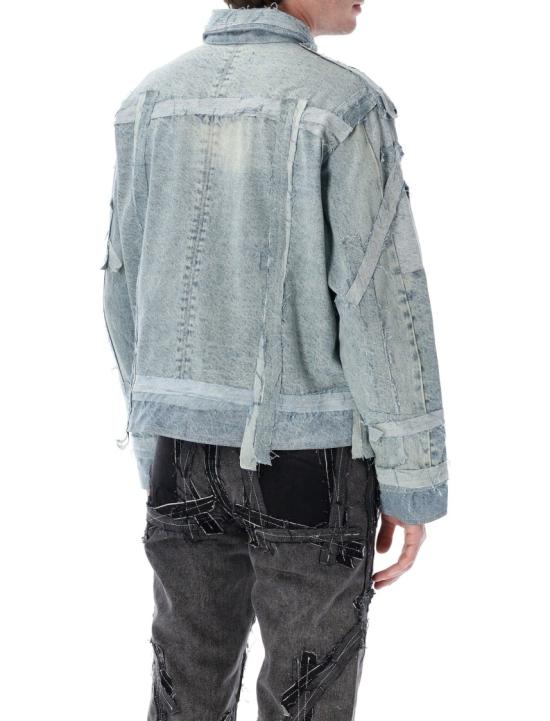 26SS 후 디싸이즈 워 데님 자켓 1131190009FW25D Blue - WHO DECIDES WAR