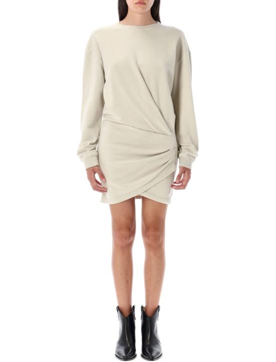 25FW 이자벨마랑에뚜왈 미디 원피스 RO0483FAB1M05E23EC Neutrals