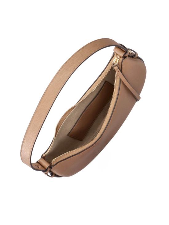 26FW 토리버치 로미 하프 문 백 178677227 Brown - TORY BURCH