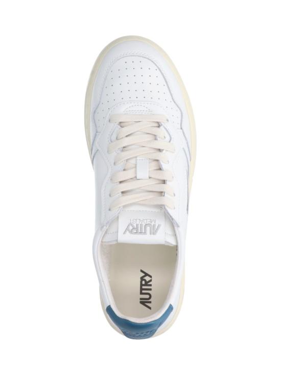 26FW 오트리 메달리스트 로우 스니커즈 AULMLL29 White - AUTRY