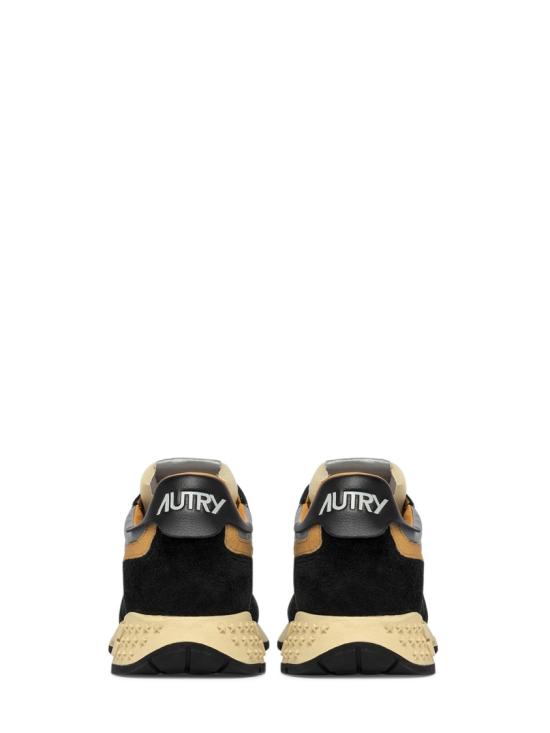 26SS 오트리 릴윈드 로우 나일론 스웨이드 스니커즈 WWLMRL05 Black - AUTRY