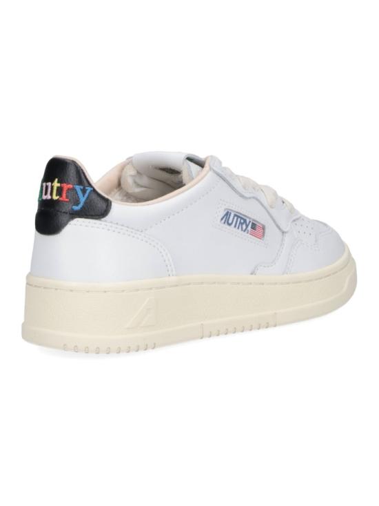 26FW 오트리 메달리스트 로우 레더 스니커즈 AULWBG02 White - AUTRY
