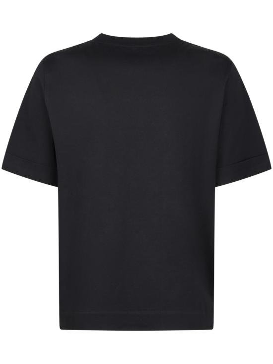 26SS 브루넬로 쿠치넬리 반팔 티셔츠 M0T81BZ100C101 Black - BRUNELLO CUCINELLI