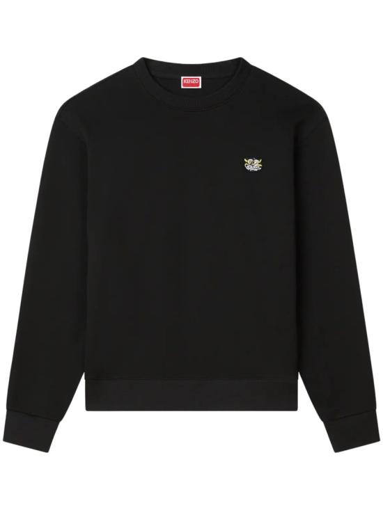 26SS 겐조 Wild Tiger 자수 스웻셔츠 FG55SW2054MJ99J Black