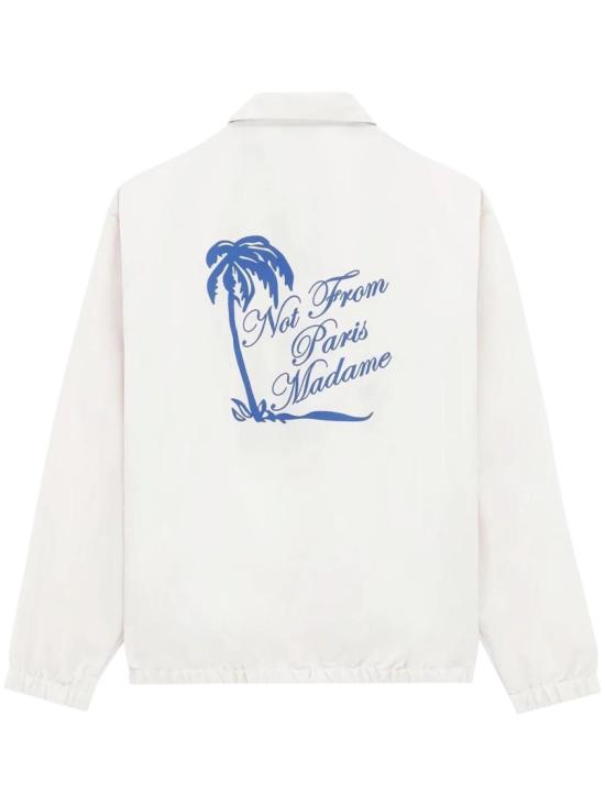 26SS 드롤드무슈 봄버 자켓 KJT277PA014OW White - DROLE DE MONSIEUR