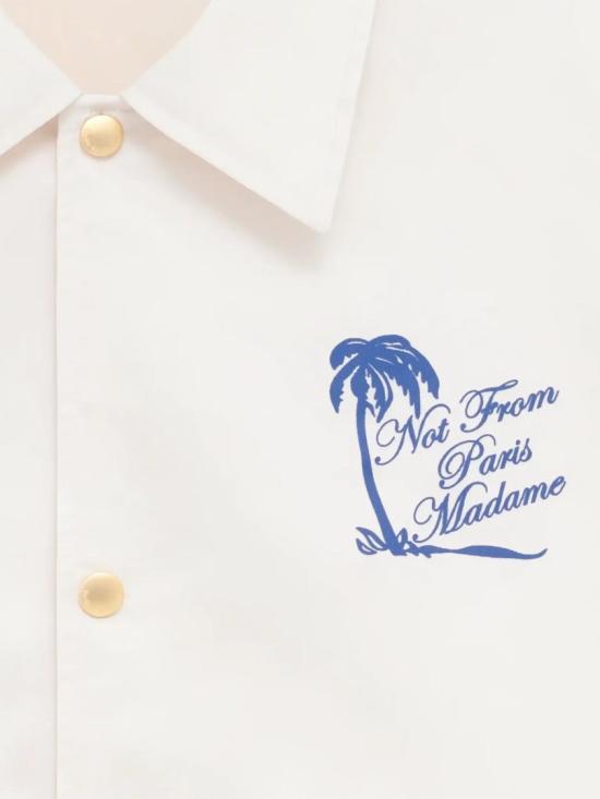 26SS 드롤드무슈 봄버 자켓 KJT277PA014OW White - DROLE DE MONSIEUR