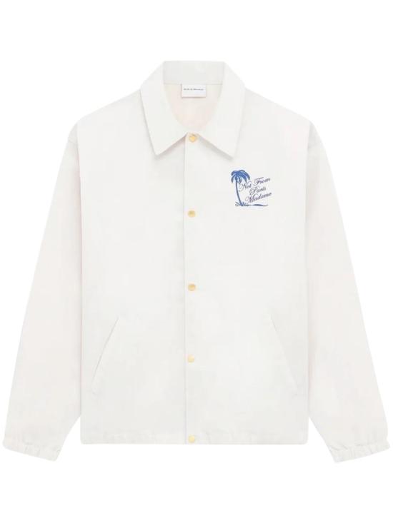 26SS 드롤드무슈 봄버 자켓 KJT277PA014OW White