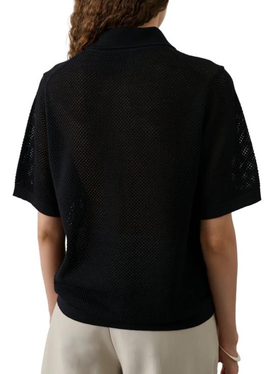 26SS 쉐르 폴로 티셔츠 PUL0741HARVEYNOI0126S Black - SOEUR