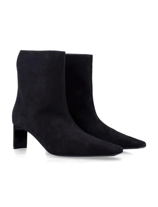 25FW 케이트 ONA 오나 스웨이드 앵클 부츠 F1100 964200 Black - KHAITE