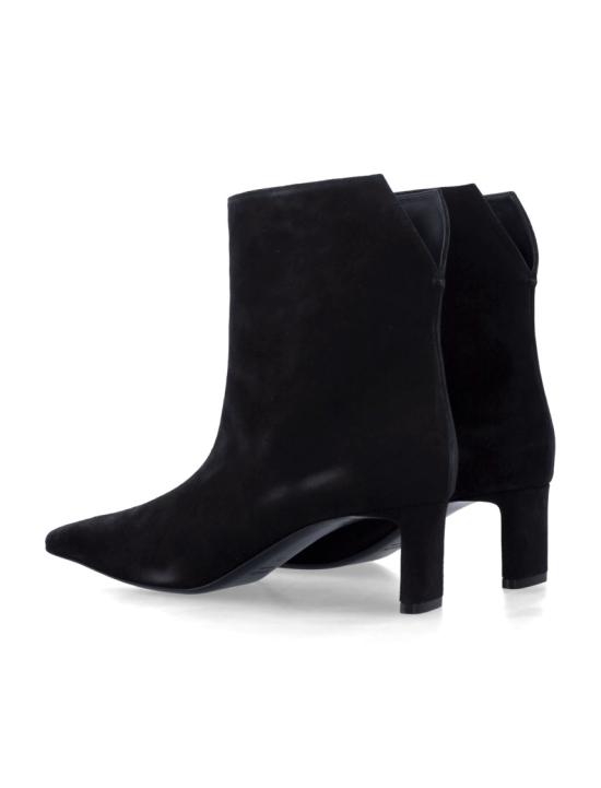 25FW 케이트 ONA 오나 스웨이드 앵클 부츠 F1100 964200 Black - KHAITE