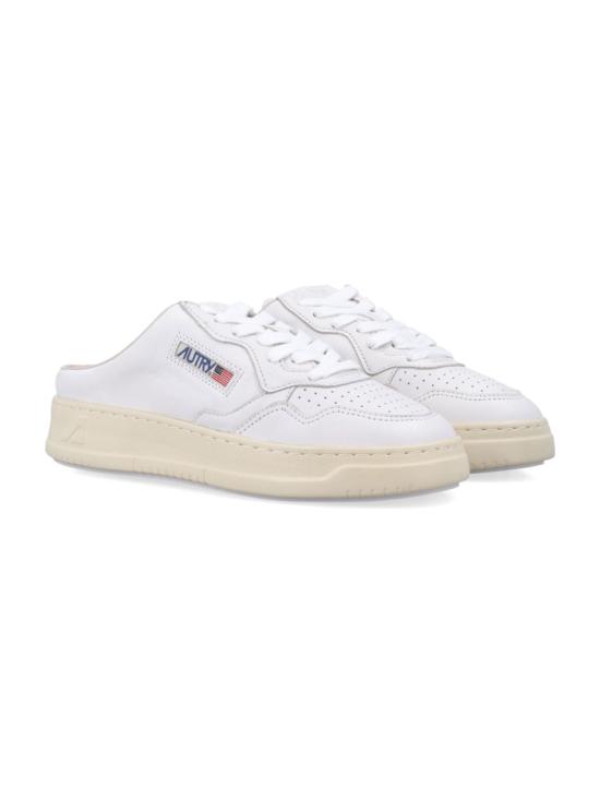26SS 오트리 메달리스트 시어링 뮬 스니커즈 MULWGG04GOAT GOAT White - AUTRY
