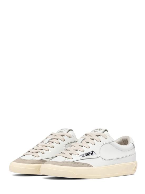 26SS 오트리 WINDSCAPE 로우 스니커즈 스웨이드 SCLWUK01 White - AUTRY