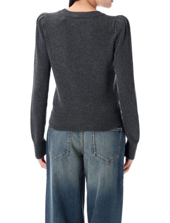 25FW 이자벨마랑에뚜왈 코튼 울 니트 PU0733FAC1L17E02AN Grey - ISABEL MARANT ETOILE