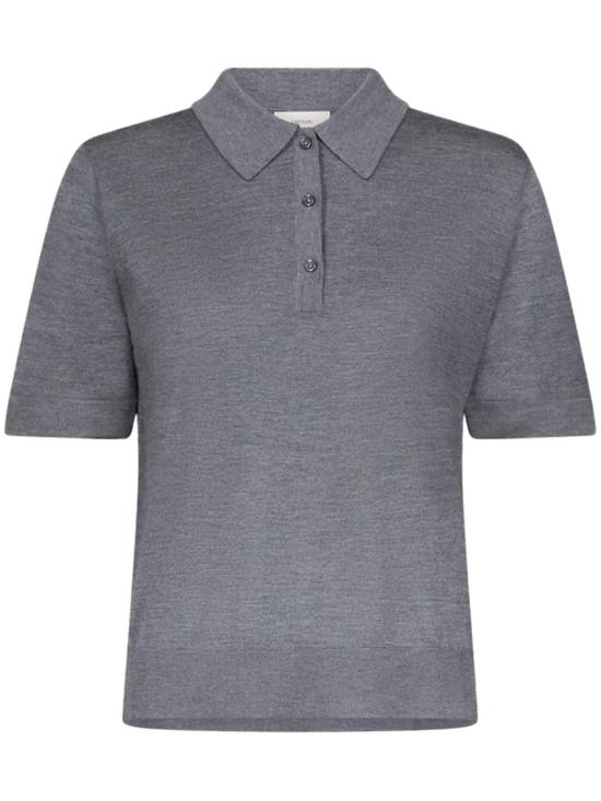 26SS 루루 드 세종 폴로 티셔츠 MIGOANTRACITE MELANGE Grey