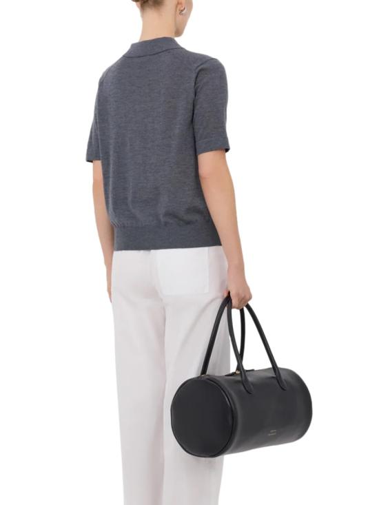 26SS 루루 드 세종 폴로 티셔츠 MIGOANTRACITE MELANGE Grey - LOULOU DE SAISON