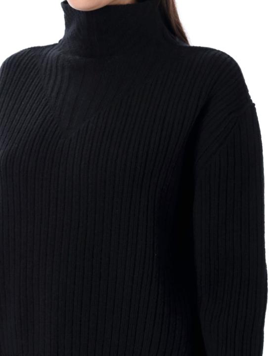 25FW 릭 오웬스 터틀넥 RP02E4648KWV09 Black - RICK OWENS