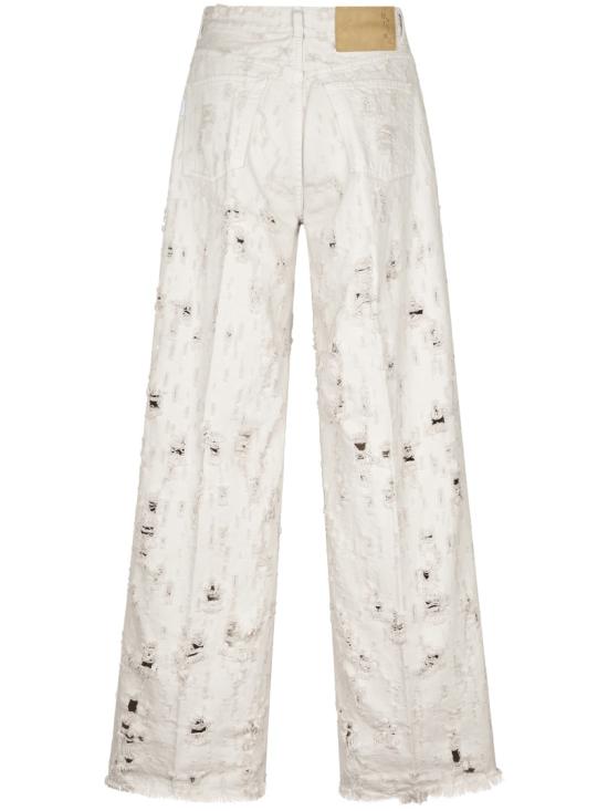 26SS 하이쿠레 스트레이트 팬츠 HEW03296GF180PXDT0569 White - HAIKURE